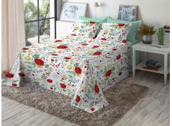 Jogo de Cama Queen Size 200 Fios Fiori - Ruth II (7410-8)