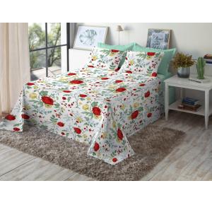 Jogo de Cama Queen Size 200 Fios Fiori - Ruth II (7410-8)