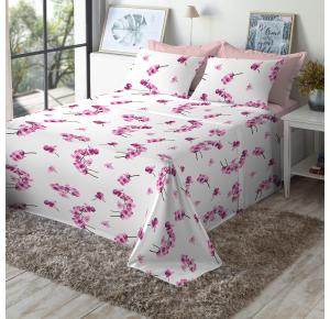 Jogo de Cama Queen Size 200 Fios Fiori - Larissa (7301)