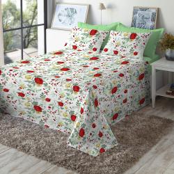 Jogo de Cama Casal 200 Fios Fiori - Ruth II (7410-8)