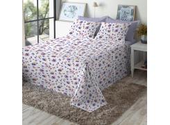 Jogo de Cama Queen Size 150 Fios Fiori - Darlene (7426-1)