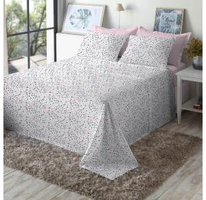 Jogo de Cama Queen Size 180 Fios Fiori - Rachel (7450-1)