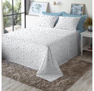 Jogo de Cama Queen Size 200 Fios Fiori - Heitor (7603)