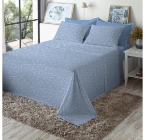 Jogo de Cama Queen Size 130 Fios Fiori - Henrique (7632-1)