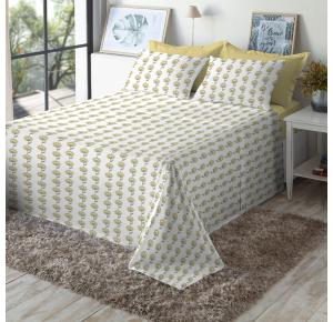 Jogo de Cama Queen Size 130 Fios Fiori - Tobias (7673)