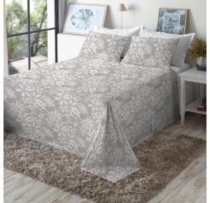 Jogo de Cama Queen Size 130 Fios Fiori - Stela (7676)