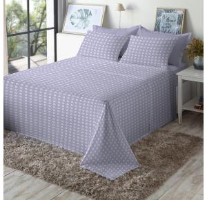 Jogo de Cama Queen Size 150 Fios Fiori -  Maitê (7678)