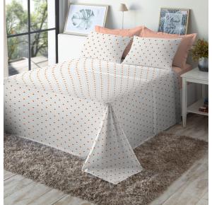 Jogo de Cama Queen Size 180 Fios Fiori - Lara (7817)