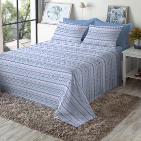 Jogo de Cama Queen Size 130 Fios Fiori - Anahi (7236-2)